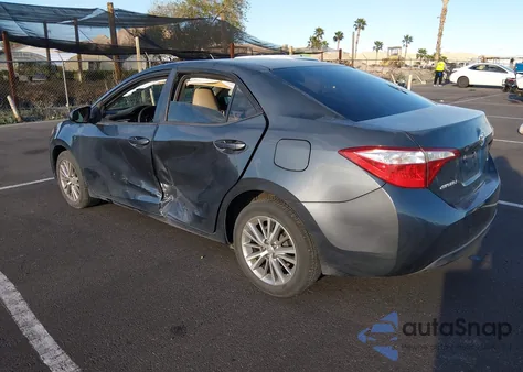 2015 Toyota Corolla Le Plus z USA, uszkodzony, nr VIN 5YFBURHE7FP186202